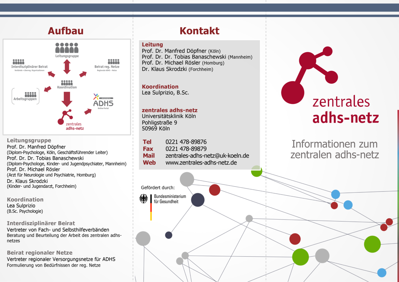 Flyer zentrales adhs-netz